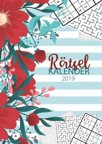 Der Rätsel Kalender 2019 - Terminplaner und Monatskalender mit 90 Rätseln