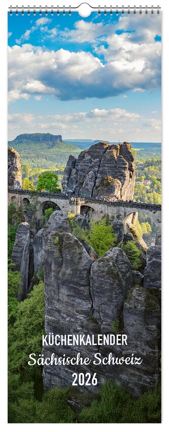 Küchenkalender Sächsische Schweiz 2026
