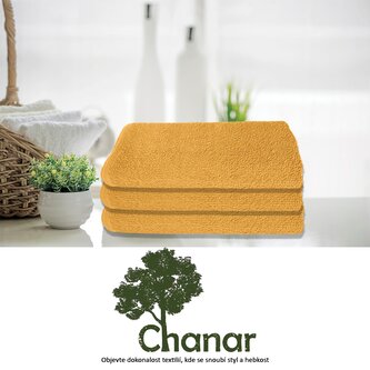Ručník Ekonom 50x90 cm žlutý