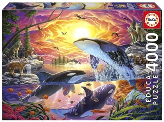 Puzzle 4000 Uwolnić orkę