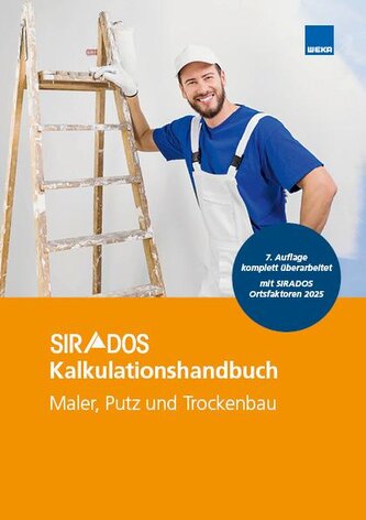 SIRADOS Kalkulationshandbuch Maler, Putz und Trockenbau