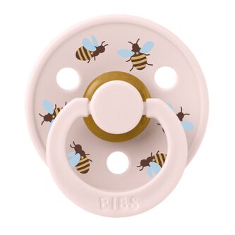 BIBS 20024334C Smoczek uspokajający STUDIO COLOUR BUMBLEBEE FRIENDS PETAL M kauczuk