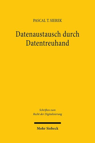 Datenaustausch durch Datentreuhand