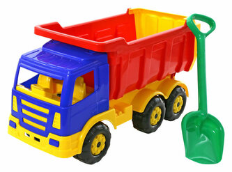 Polesie Premium, wywrotka MAXI + łopata duża w worku