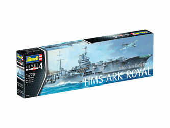 PROMO REVELL 05149 HMS Ark Royal & Tribal Class Destroyer 1:720 110 elementów