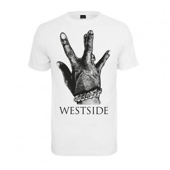 Triko Mister Tee Westside Connection 2.0 - bílé, S