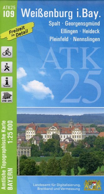 Weißenburg in Bayern 1 : 25 000