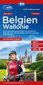 ADFC-Radtourenkarte BEL 2 Belgien Wallonie 1:150.000, reiß- und wetterfest, E-Bike geeignet, GPS-Tracks Download, mit Kilometer-