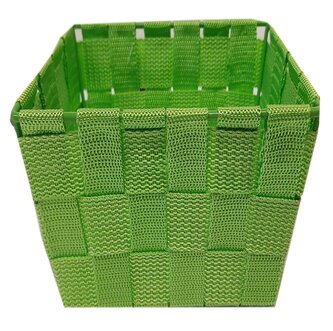 Košík zelený 25x17x13