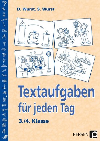 Textaufgaben für jeden Tag. 3./4. Klasse