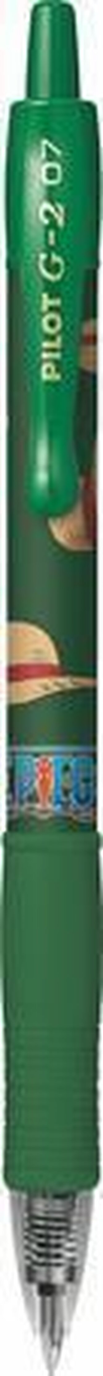 Gelové pero "G-2 One Piece", zelená, 0,32 mm, stiskací mechanismus, PILOT BL-G2OP-G