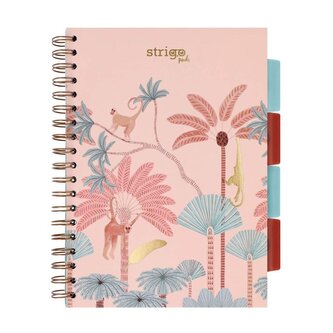 Kołozeszyt Pads B5/100K kratka Afryka pastel beż