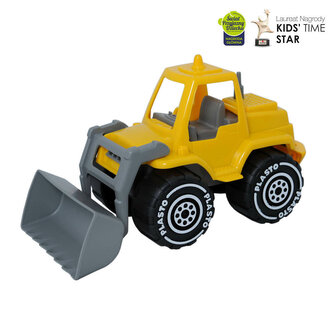 PLASTO Ładowacz czołowy 23 cm w pudełku, kolor żółty PLA1623