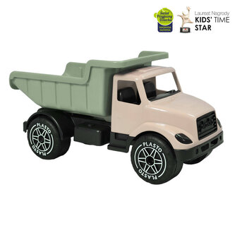 PLASTO Wielka wywrotka 60 cm Ciche koła Kolor soft neutral PLA1096