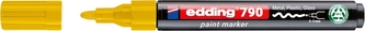 Lakový popisovač EDDING 790 PCR, žlutý