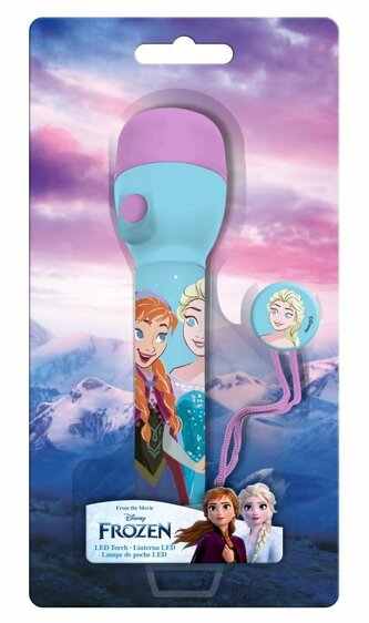 Latarka duża 16x4,5cm Frozen Kraina Lodu FR50048 Kids Euroswan