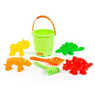 Polesie 51806 Zestaw nr 527 Wiaderko zamek duże + akcesoria