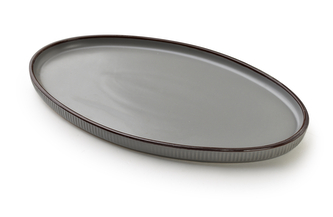 BASIC NATURE Półmisek owalny 31x18cm
