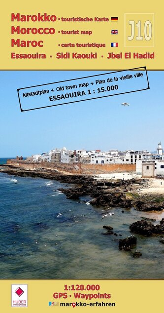 J10: Essaouira  Sidi Kaouki  Jbel El Hadid + Altstadtplan Essaouira