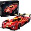 Klocki CADA. Samochód 51 cm auto wyścigowe czerwone Blazing Flame Pojazd 1518 elementów