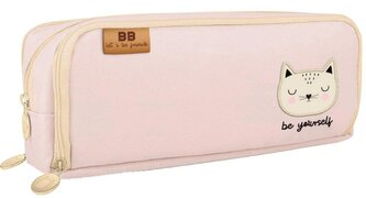 Piórnik 3-komorowy Bebe Friends Kot