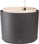 Květináč samozavlažovací Berberis velkoobjemový - antracit + sl. kost 46 cm