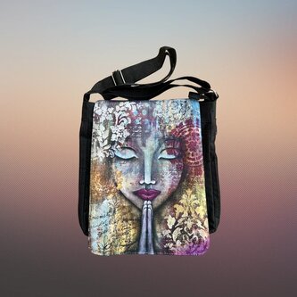 Taška klopa velká - Zasněná dívka cool