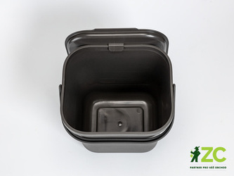 Koš na bioodpad bez vložky - antracit