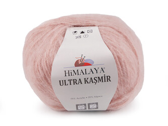 Pletací příze Ultra Kasmir 50 g - 1 ks - 12 56801) pudrová
