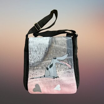 Taška klopa velká - Hafan sedící