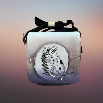 Taška klopa malá - Kočičí milovníci