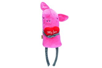 Beeztees Plyšová hračka pro psy Zamilované prasátko 45cm