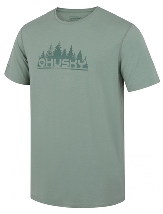 Pánské triko Mertis M faded green - XL