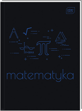 Brulion w kratkę A5. 80k 70g. Matematyka