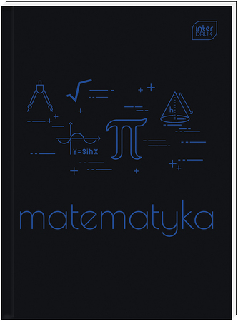 Brulion w kratkę A5. 80k 70g. Matematyka