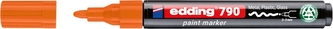 Lakový popisovač EDDING 790 PCR, oranžový