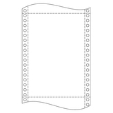 Tabelační papír 25 x 12 "(1 +3) NCR BP