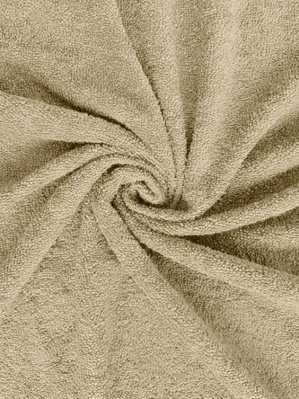 Prostěradlo Froté Lux 180x200 cm krémová