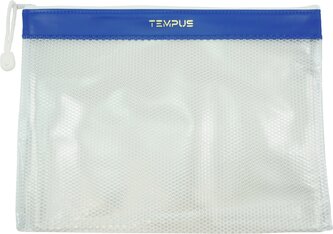 desky se zipem  A4  Tempus modré