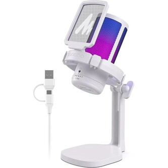 Maono DGM20 mikrofon bílá