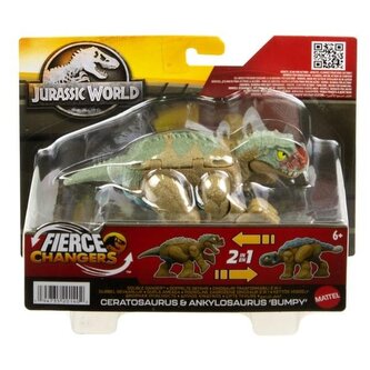 Jurassic World Fierce Changers Dinozaur 2w1 HVB18