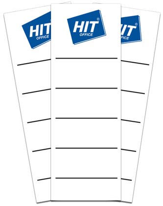 štítek samolepící na pořadač 7cm 10ks