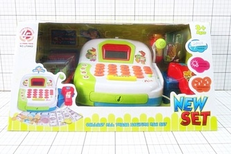 Kasa sklepowa na baterie + akcesoria G089628