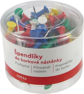 špendlíky do kork.nást.Tempus 100ks