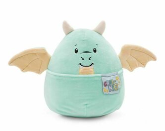 NICI 49882 Poduszka pluszowa Chill-NICI smok 20cm