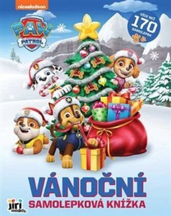 Samolepková knížka vánoční Tlapková Patrola