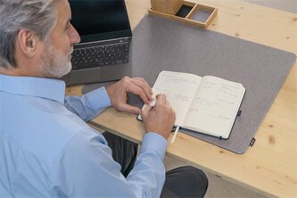 Diář "Conceptum", půlnoční modrá, A5, týdenní, 2026, tvrdé desky, SIGEL C2662 Diář "Conceptum", půlnoční modrá, A5, týdenní, 2026, tvrdé desky, SIGEL C2662