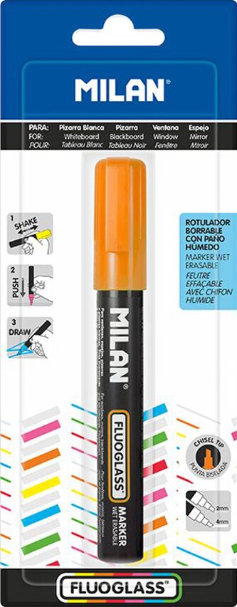 značkovač Milan křídový oranžový