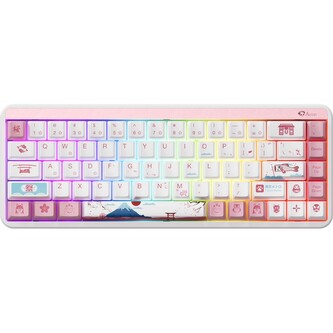 AKKO JIN 01 Tokio Akko Rosewood herní klávesnice (US)