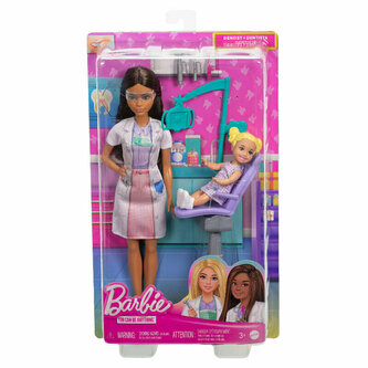 Lalka Barbie Dentystka JCR75 MATTEL